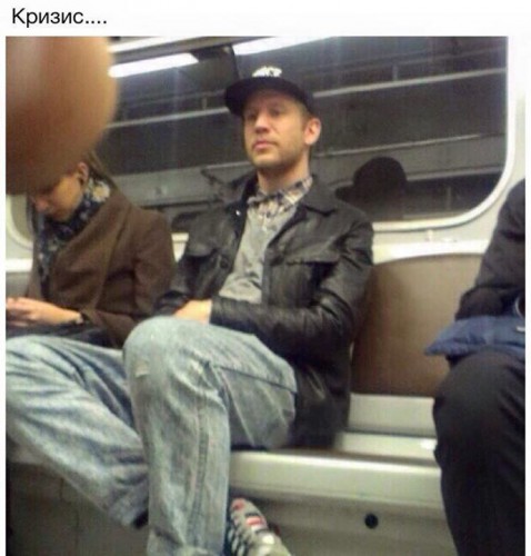 Иван Дорн в метро
