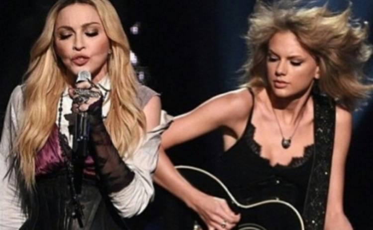 iHeartRadio Music Awards 2015: Мадонна целовалась с Тейлор Свифт (ВИДЕО)