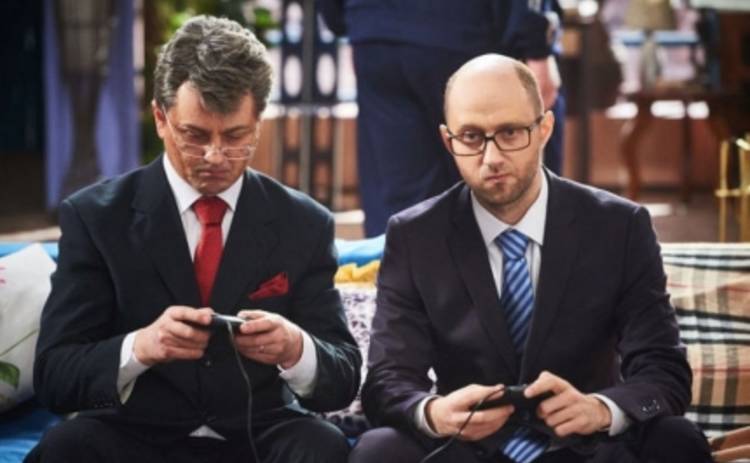 Киев Вечерний: Тимошенко, Яценюк и Кличко в Пороблено в Україні