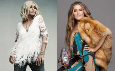 Наталья Могилевская подарила Ирине Билык королевскую шубу