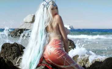 Оля Полякова закрутила любовь-морковь с туземцем (ВИДЕО)