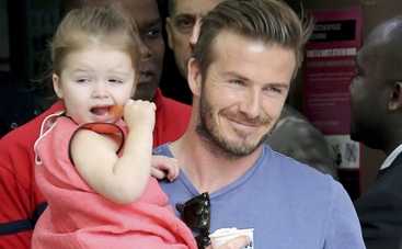 Дэвид Бекхэм: 3-летняя дочь сделала папе новое тату (ФОТО)