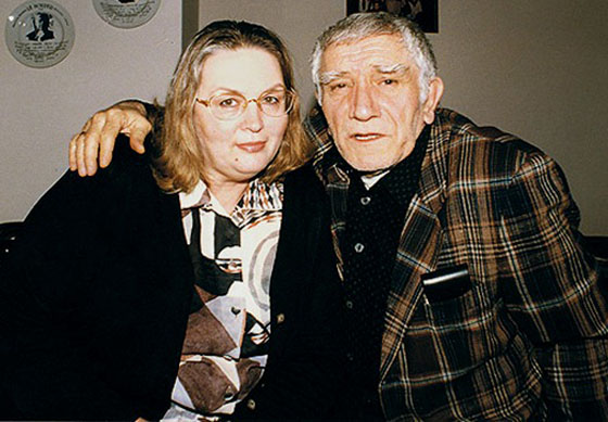 Армен Джигарханян с женой Татьяной