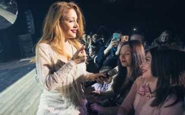 Тина Кароль порадовала жителей Луганской области