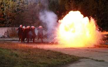 Сериал Не зарекайся: для съемок взорвали тюрьму в зоне АТО (ФОТО)
