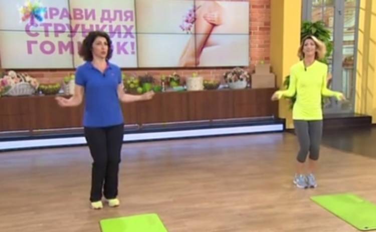 Упражнения для ног от Аниты Луценко: изящные голени (ВИДЕО)