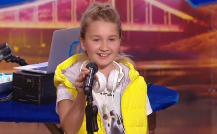 Україна має талант. Діти:  9-летняя девочка заставила танцевать Игоря Кондратюка