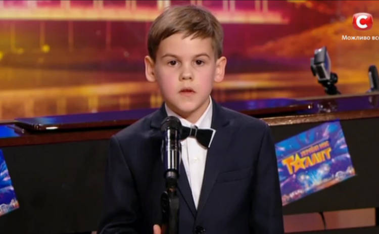 Україна має талант. Діти: 10-летний пианист покорил сердце Славы Фроловой
