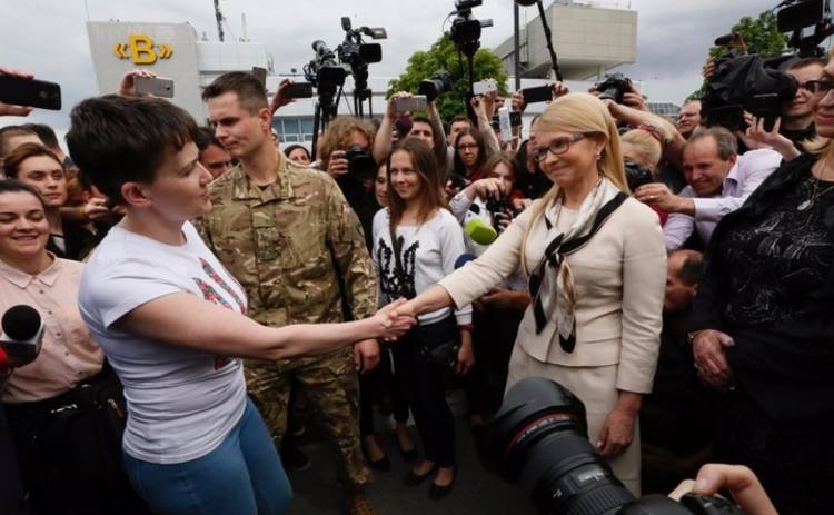 Савченко «утерла нос» Тимошенко