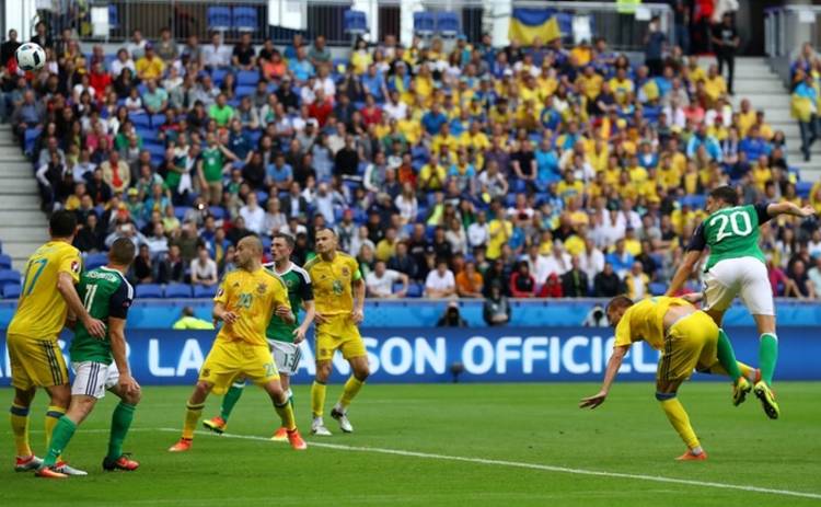 Евро-2016: Украина проиграла Северной Ирландии (видео)