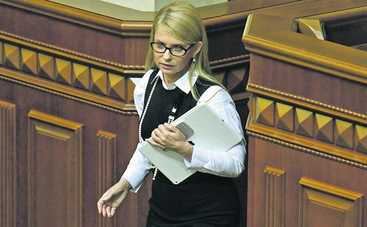 Тимошенко с охраной забрала внучку (видео)