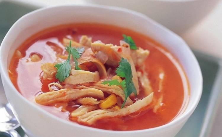 Суп с помидорами «Радость желудка» (рецепт)