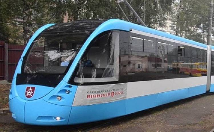 В Виннице презентовали трамвай будущего