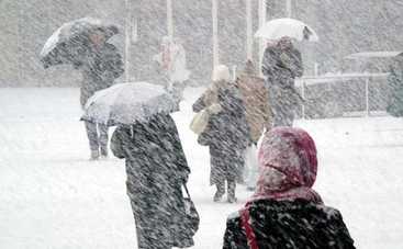 Часть Украины накроет сильный снегопад