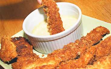 Хрустящие «палочки» из курочки (рецепт)