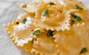 Италия на украинской кухне: сырные равиоли с тыквенным муссом
