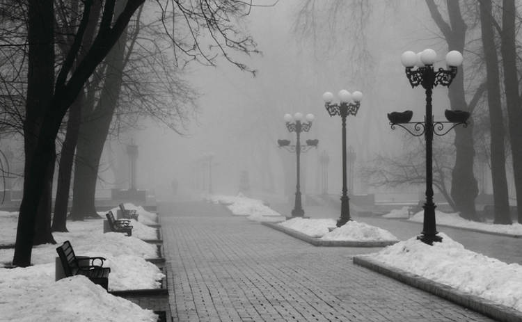 Сегодня в Украине обещают туман и гололедицу