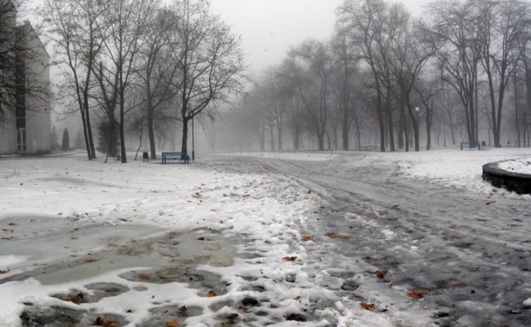 Сегодня зима порадует украинцев плюсовой температурой
