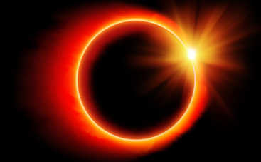 Земляне увидят кольцевое солнечное затмение