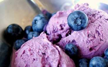 Черничное мороженое от Лизы Глинской (рецепт)