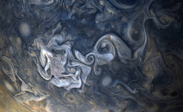 NASA показали невероятное зрелище: как выглядят облака Юпитера