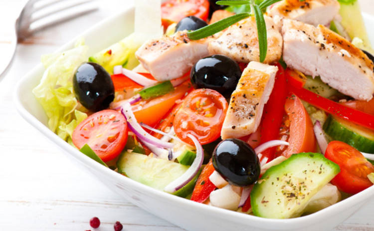 Оригинальный греческий салат за 10 минут (рецепт)