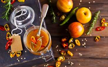 Яблочный джем с перцем и специями - рецепт